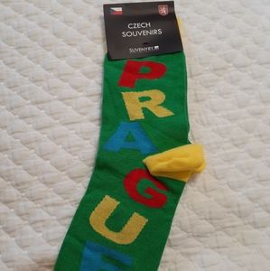 Prague Czech Dress Socks Men And Women, Novelty Fu